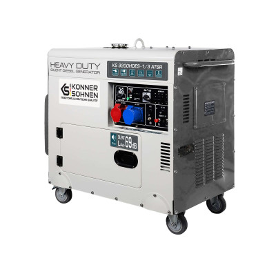 Дизельний генератор KS 9200HDES-1/3 ATSR (EURO V)