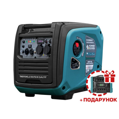 Інверторний газобензиновий генератор KS 4000iEG S