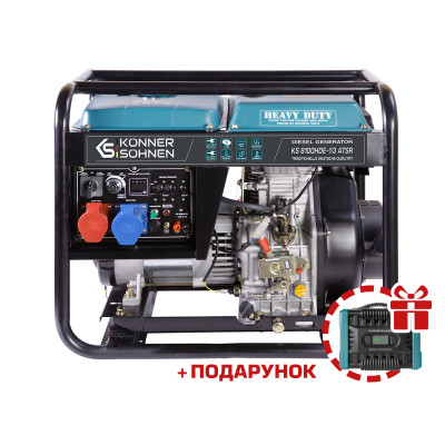 Дизельний генератор KS 8100HDE-1/3 ATSR (EURO V)