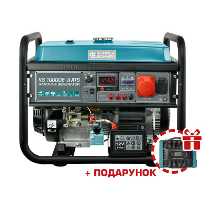 Бензиновий генератор KS 10000E-3 ATS