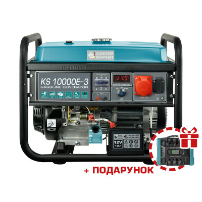 Бензиновий генератор KS 10000E-3