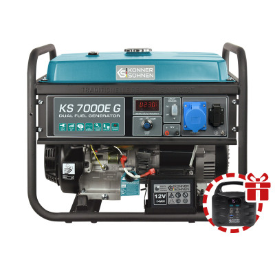 Газобензиновий генератор KS 7000E G