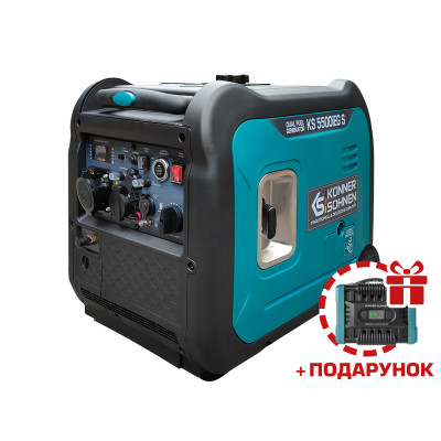 Інверторний газобензиновий генератор KS 5500iEG S